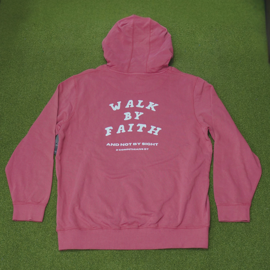 [SPECIAL] Walk By Faith Rosewood French Terry Hoodie