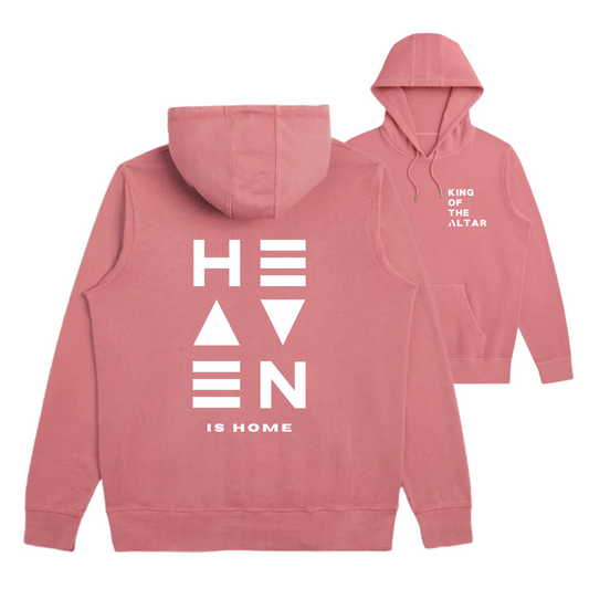 HEAVEN IS HOME Rosewood French Terry Hoodie